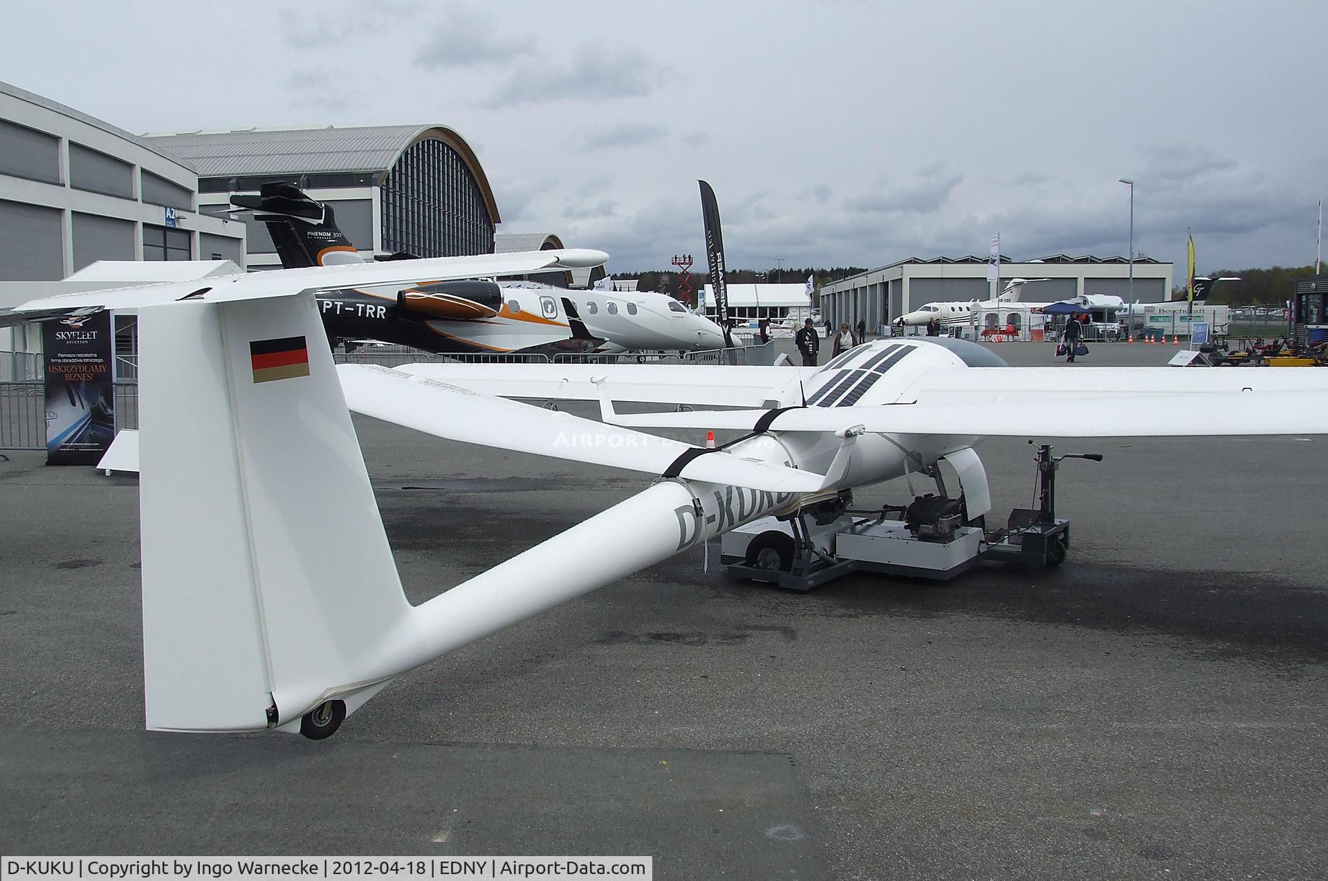 D-KUKU, 2011 Stemme S-10VT C/N 11-126, Stemme S-10VT at the AERO 2012, Friedrichshafen