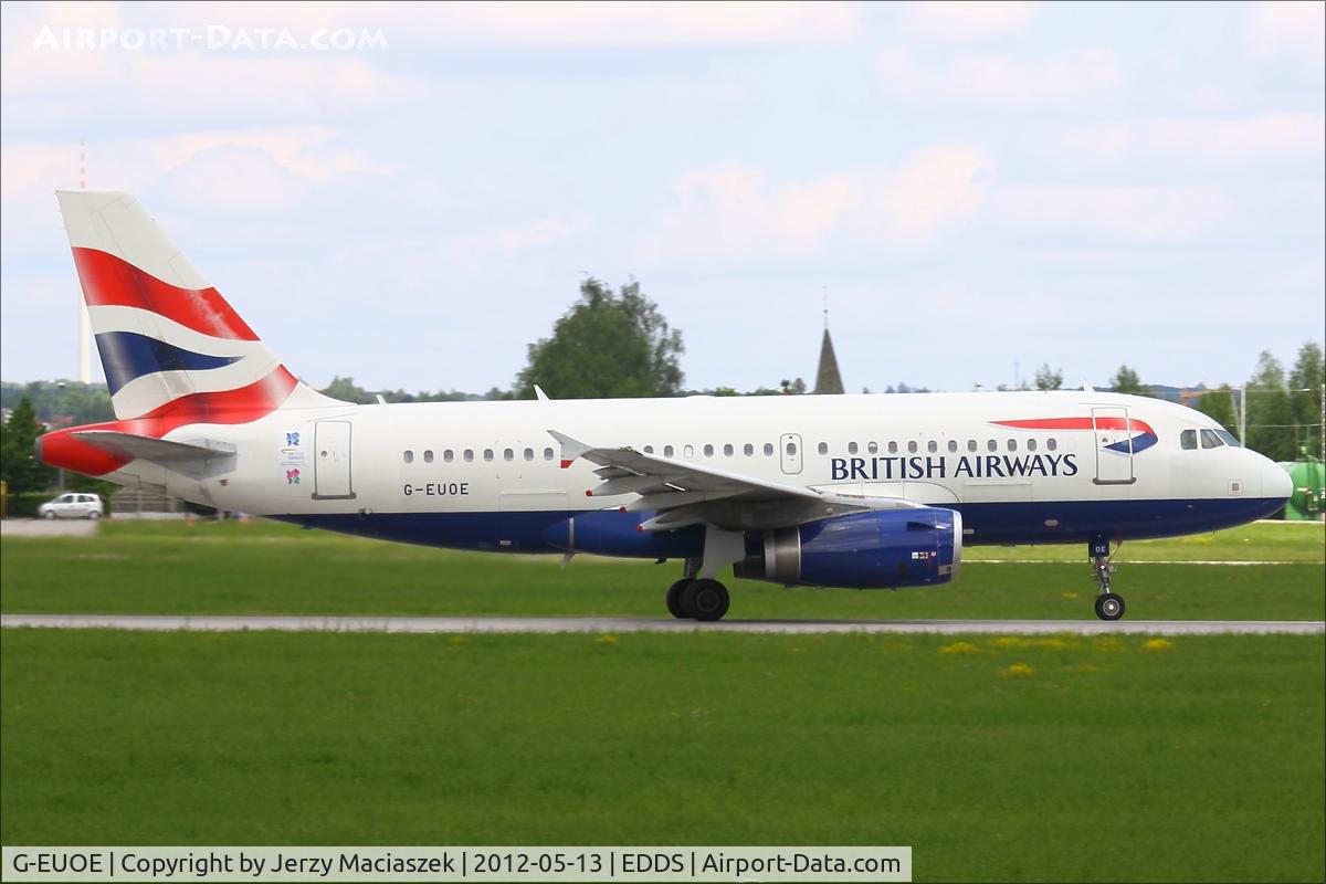 G-EUOE, 2001 Airbus A319-131 C/N 1574, Airbus A319-131