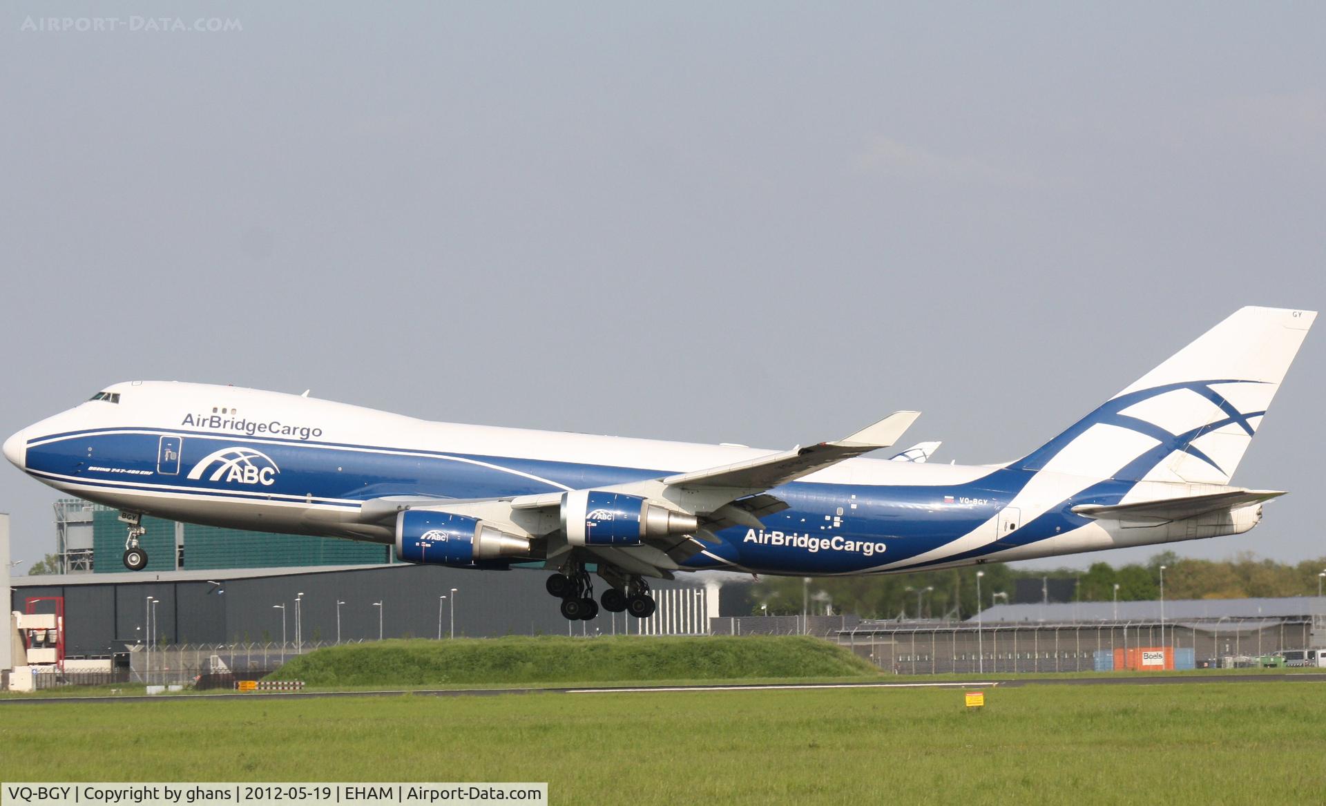 VQ-BGY, 2005 Boeing 747-428ERF C/N 33097, Air Bridge Cargo