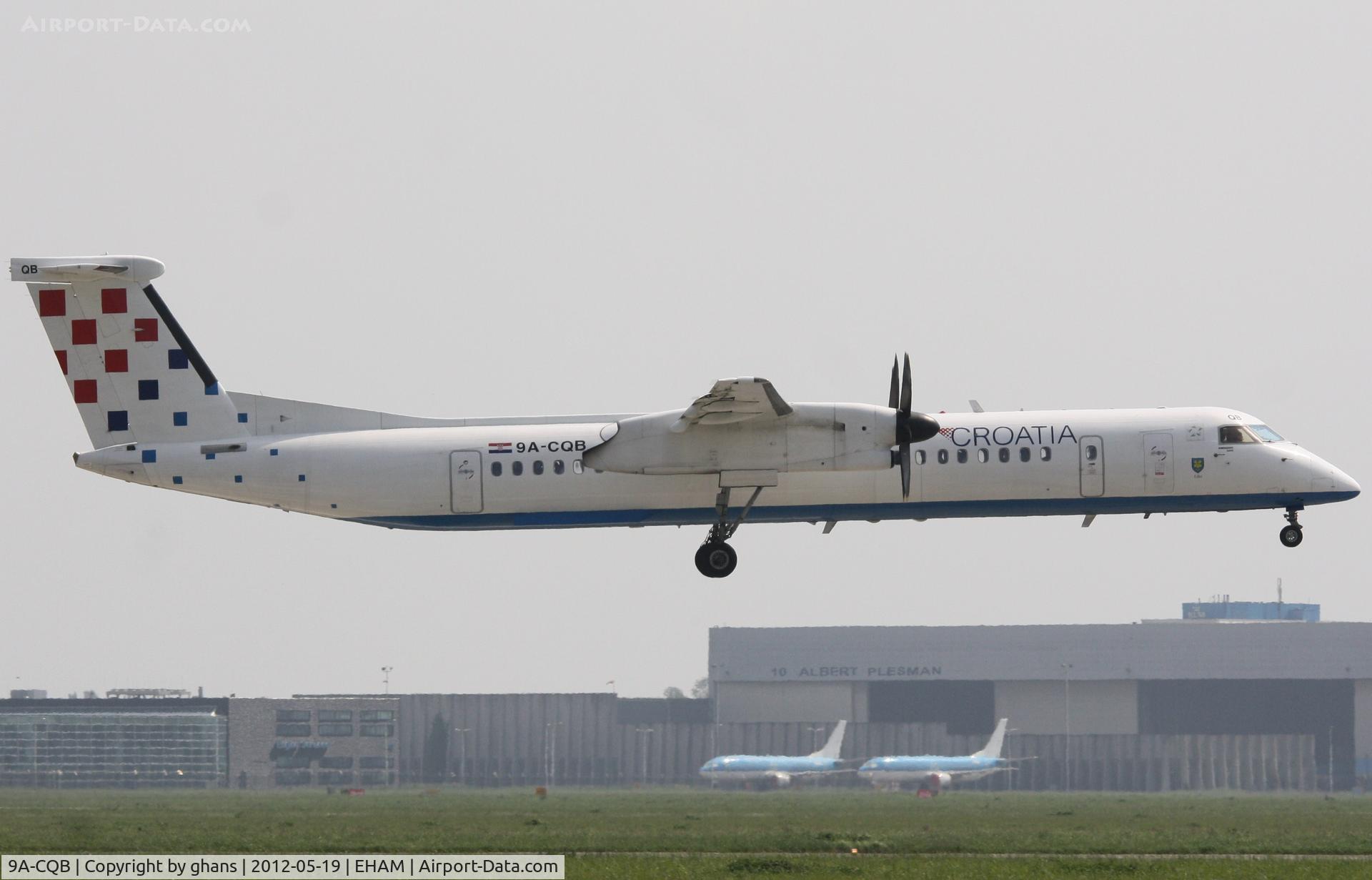 9A-CQB, 2008 De Havilland Canada DHC-8-402Q Dash 8 C/N 4211, Croatia