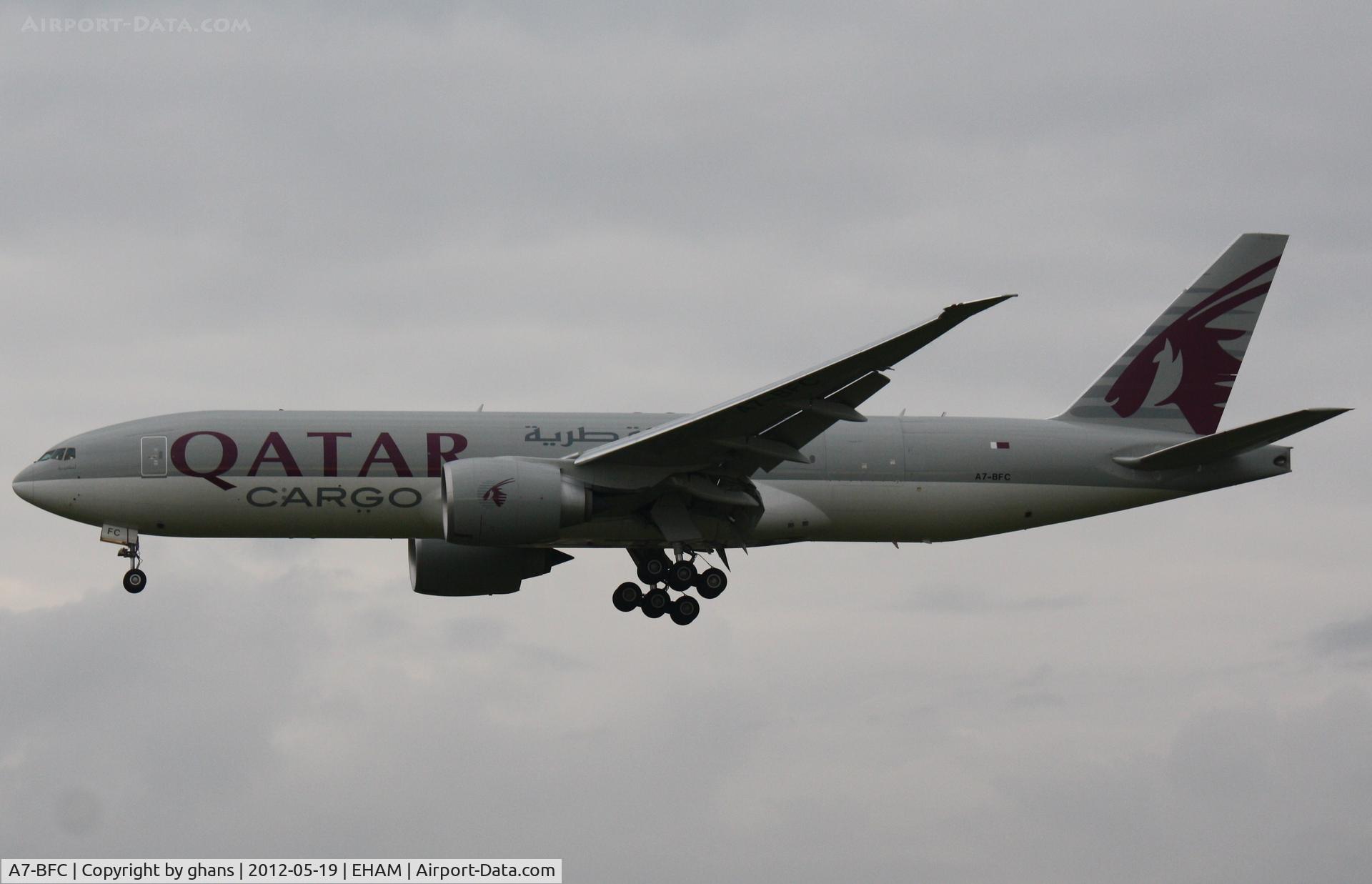 A7-BFC, 2011 Boeing 777-FDZ C/N 36099, Qatar Cargo