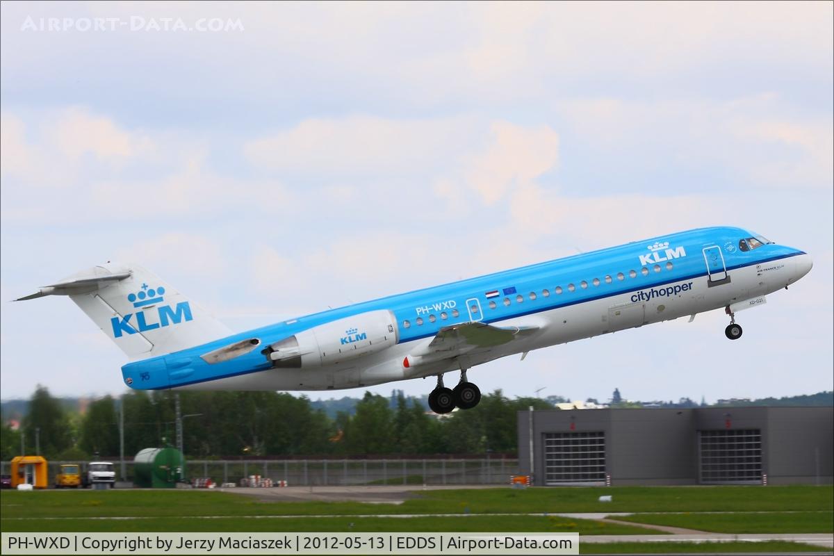 PH-WXD, 1995 Fokker 70 (F-28-0070) C/N 11563, Fokker 70
