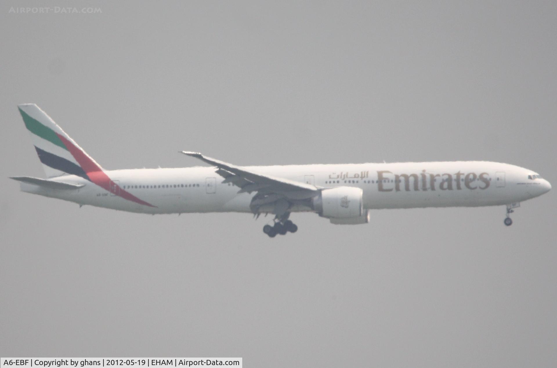 A6-EBF, 2005 Boeing 777-31H/ER C/N 32708, Emirates