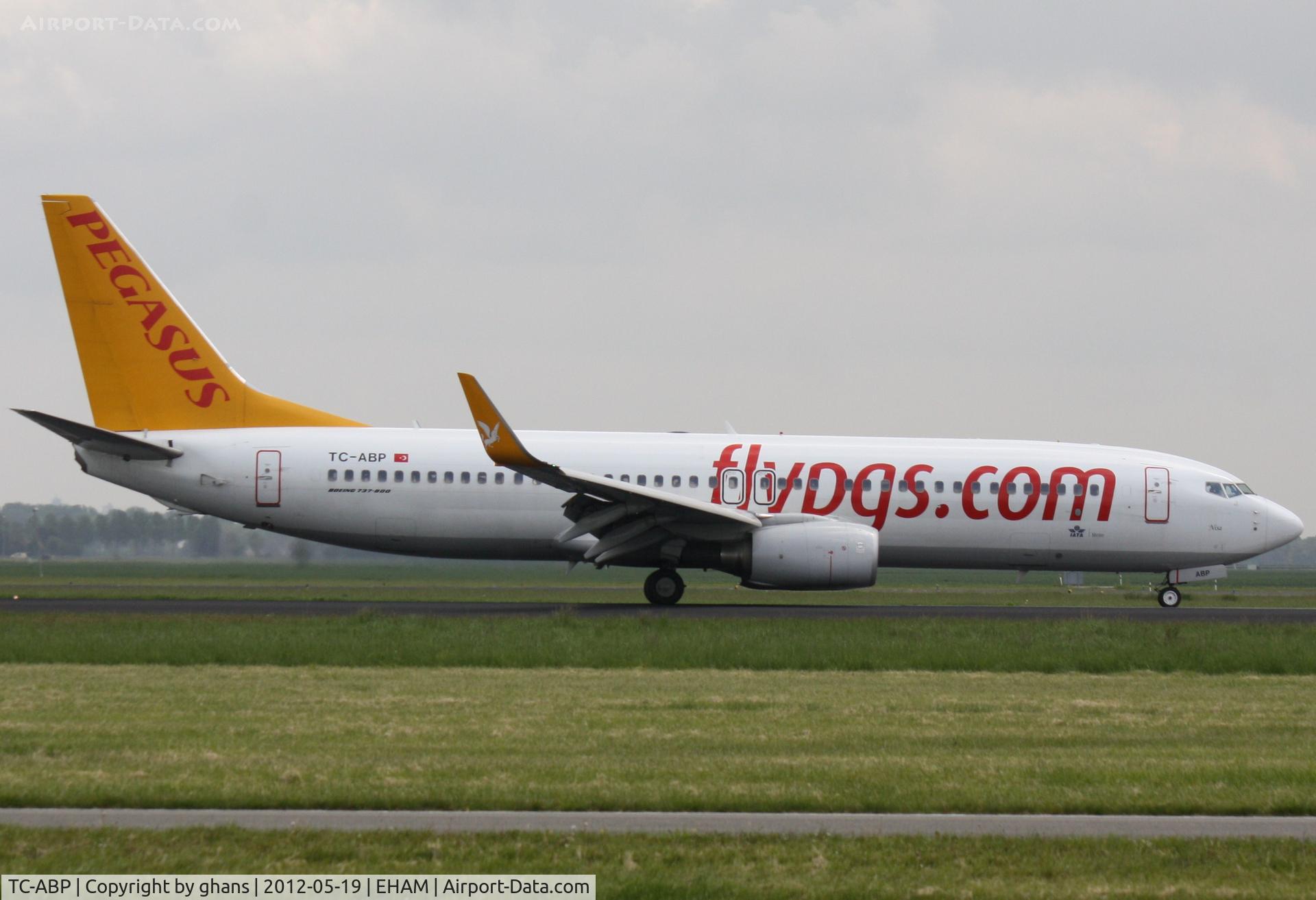 TC-ABP, 2010 Boeing 737-82R C/N 40876, Pegasus