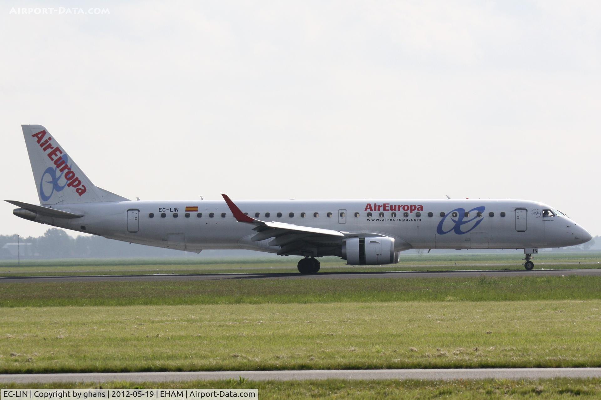 EC-LIN, 2010 Embraer 195LR (ERJ-190-200LR) C/N 19000401, Air Europa