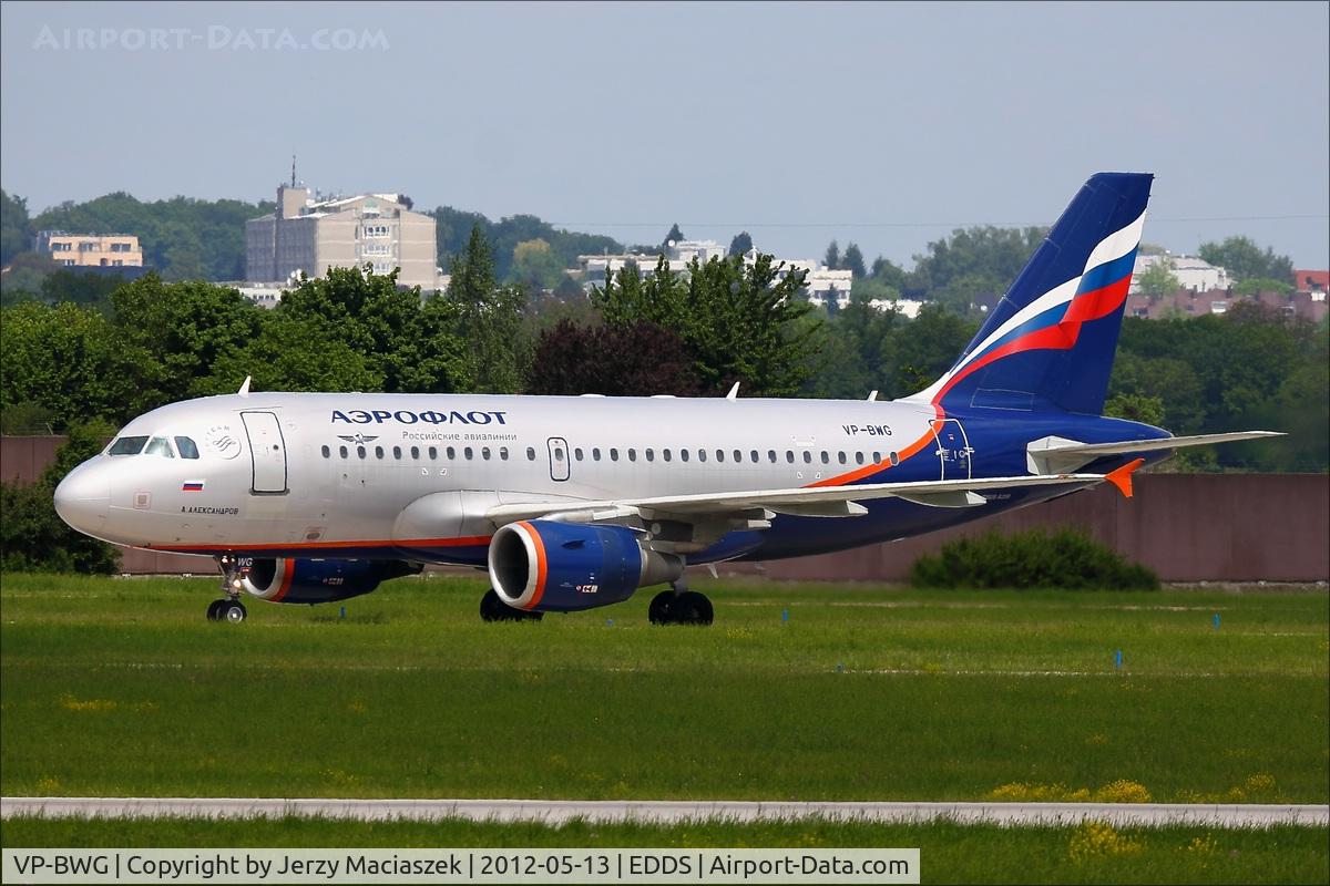 VP-BWG, 2003 Airbus A319-111 C/N 2093, Airbus A319-111
