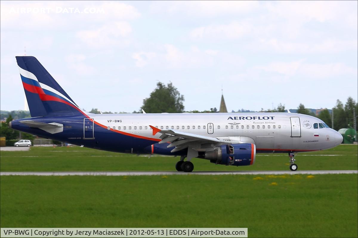 VP-BWG, 2003 Airbus A319-111 C/N 2093, Airbus A319