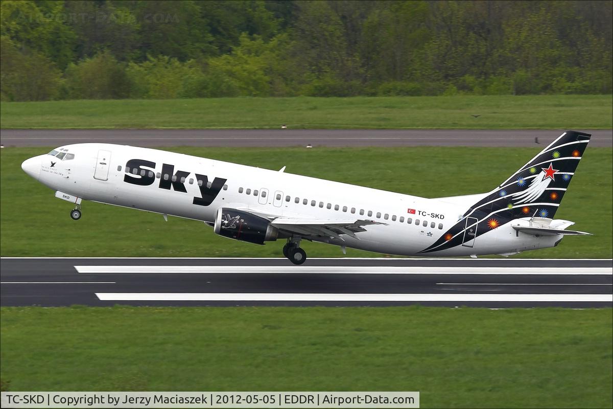 TC-SKD, 1992 Boeing 737-4Q8 C/N 25372, Boeing 737-4Q8