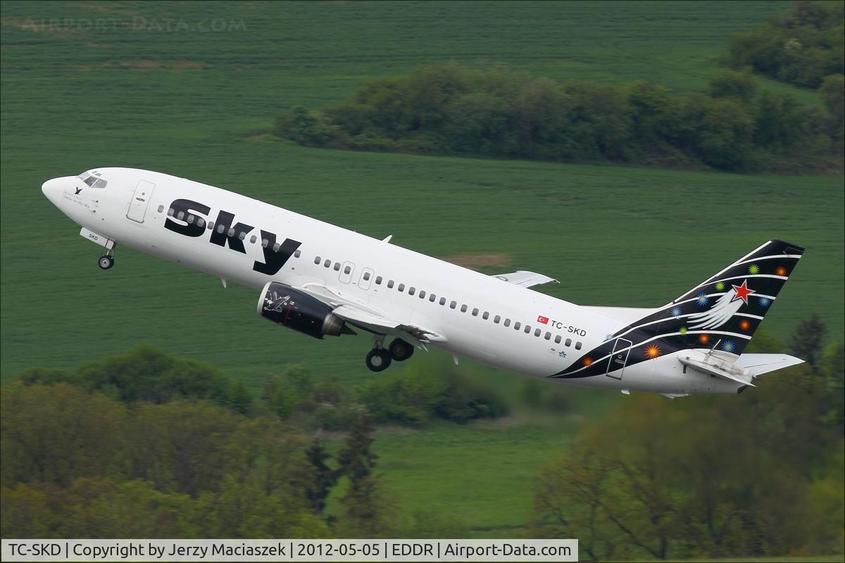 TC-SKD, 1992 Boeing 737-4Q8 C/N 25372, Boeing 737