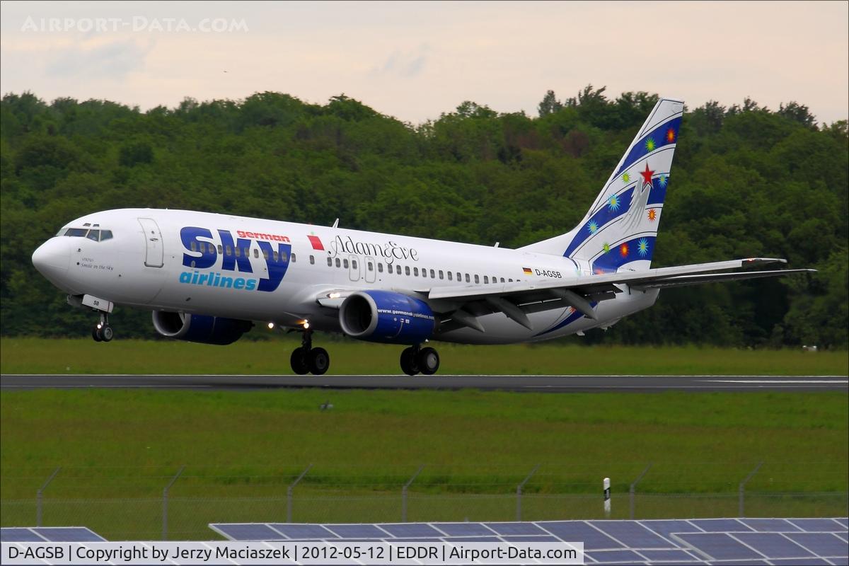 D-AGSB, 2000 Boeing 737-883 C/N 30194, Boeing 737-883