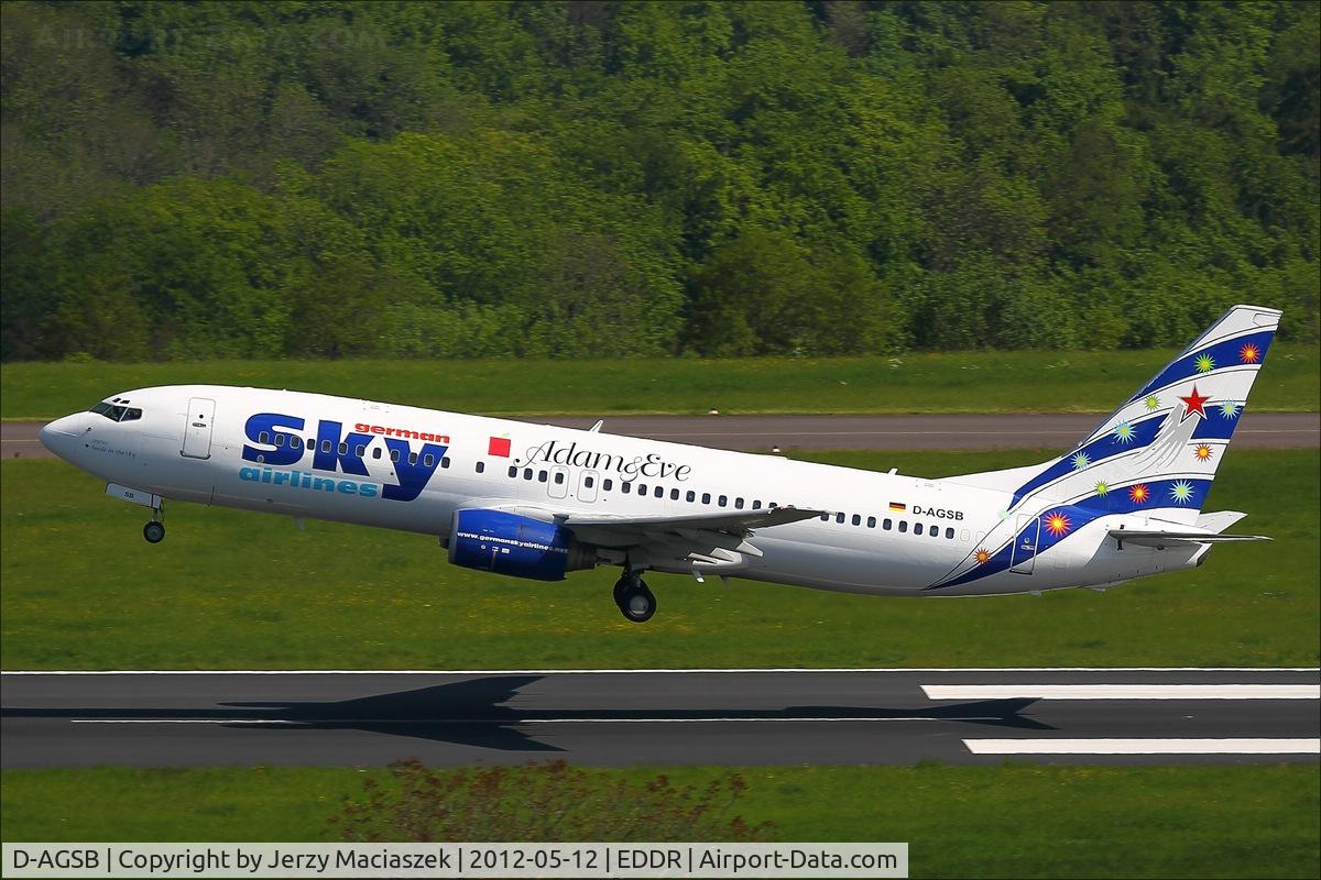 D-AGSB, 2000 Boeing 737-883 C/N 30194, Boeing 737-883