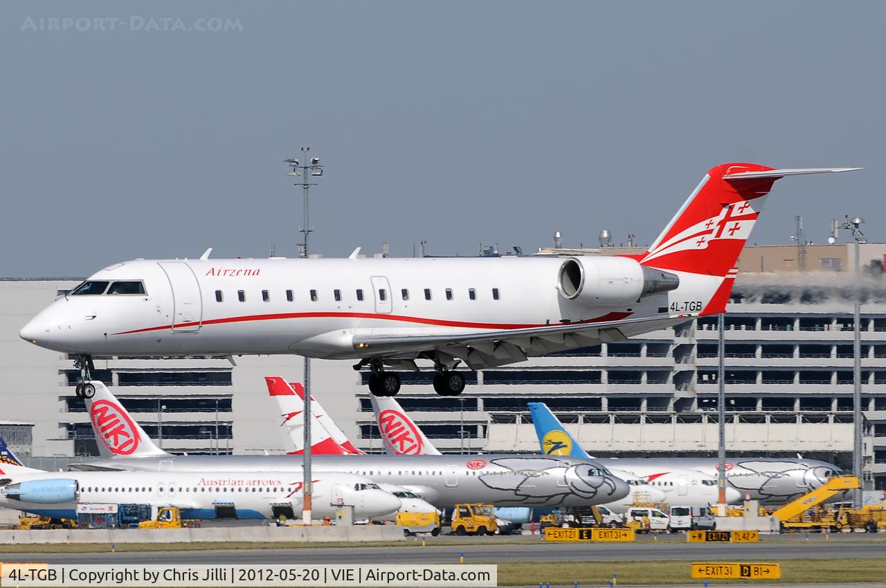 4L-TGB, 2000 Canadair CRJ-200LR (CL-600-2B19) C/N 7442, Air Zena (Georgian)