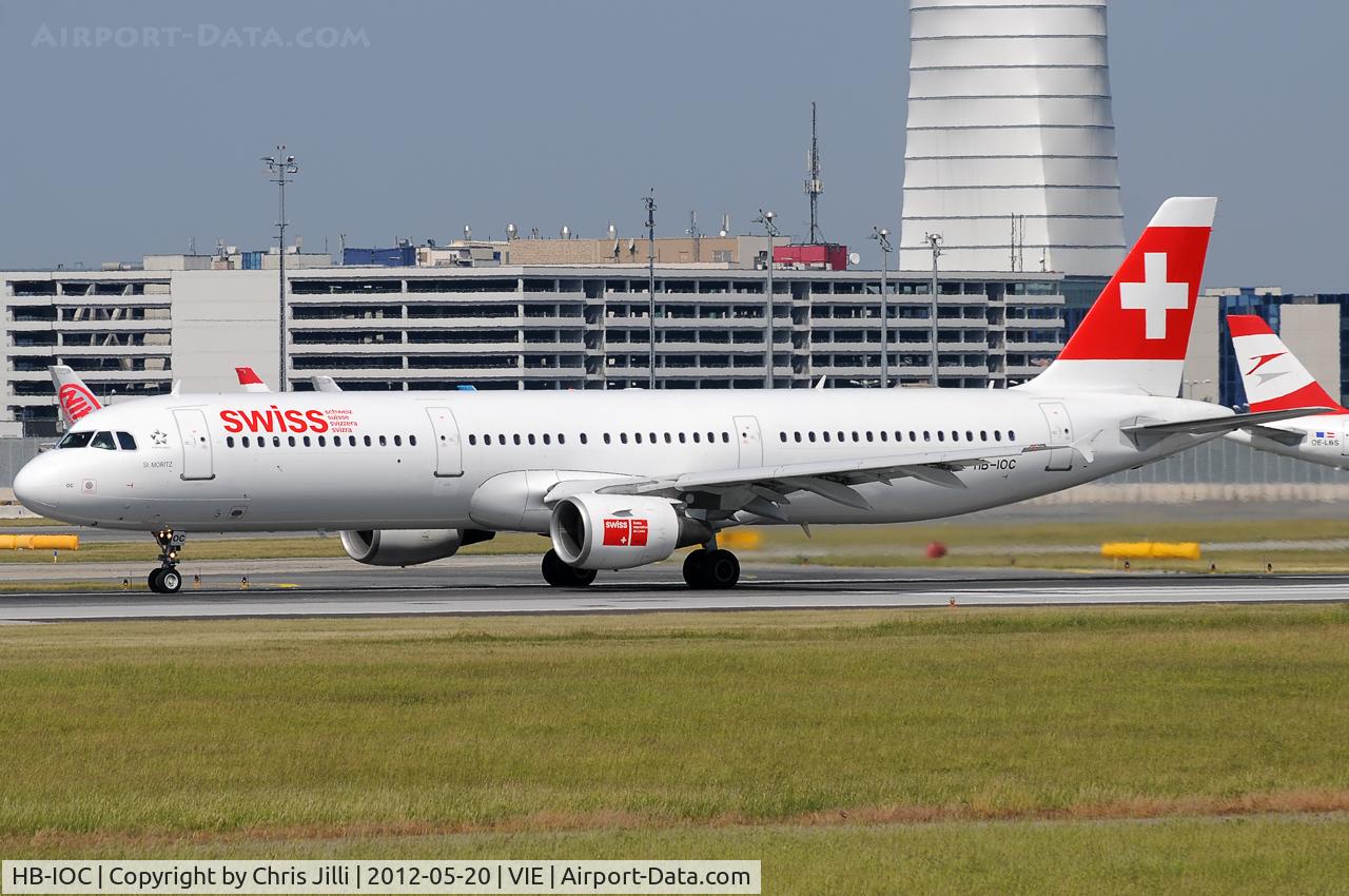 HB-IOC, 1995 Airbus A321-111 C/N 520, swiss