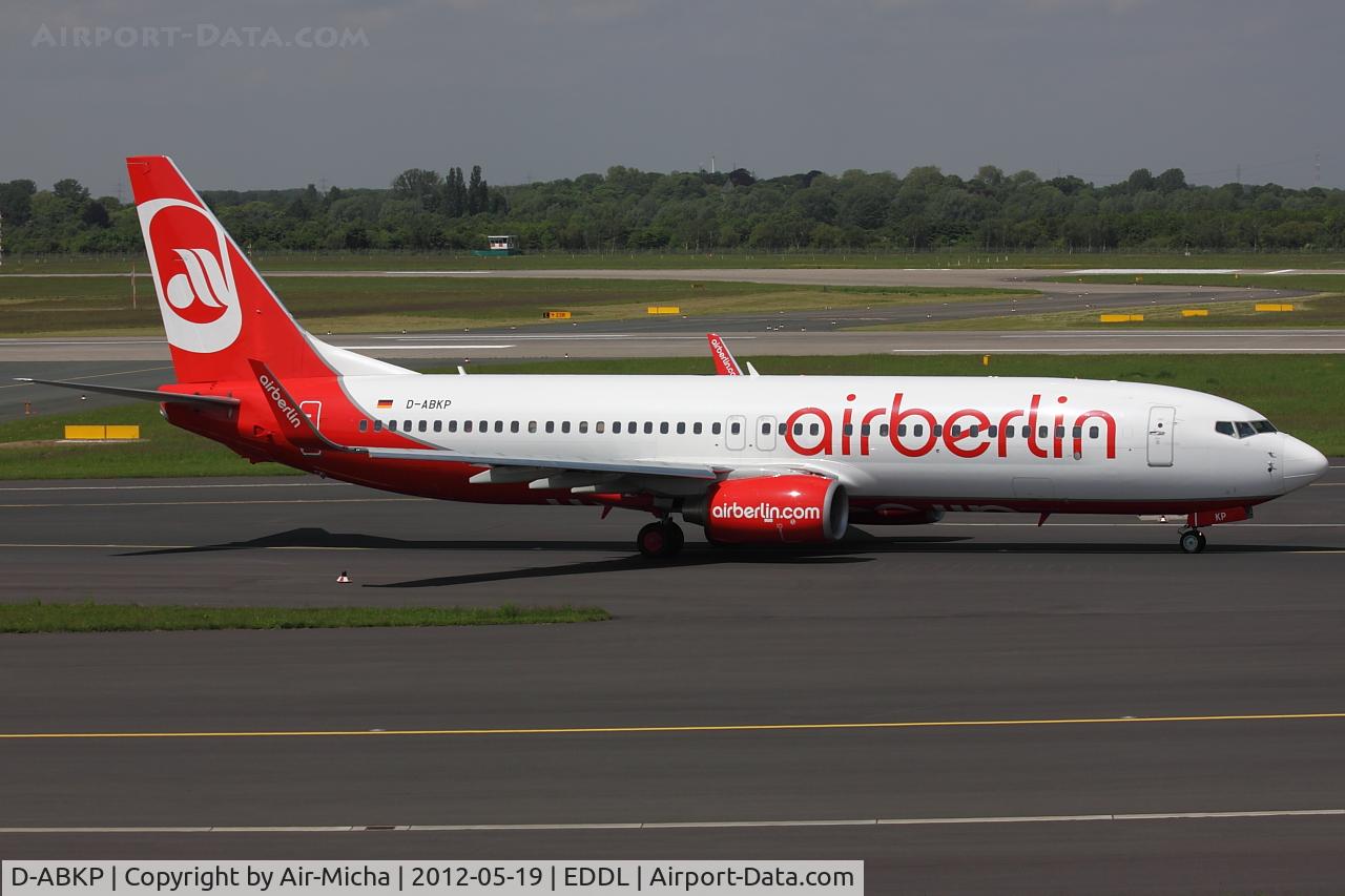 D-ABKP, 2010 Boeing 737-86J C/N 37758, Air Berlin, Boeing 737-86J (WL), CN: 37758/3439