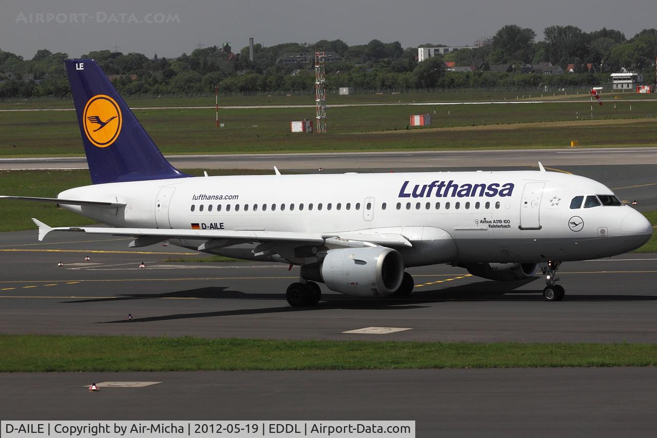 D-AILE, 1996 Airbus A319-114 C/N 627, Lufthansa, Airbus A319-114, CN: 0627, Name: Kelsterbach