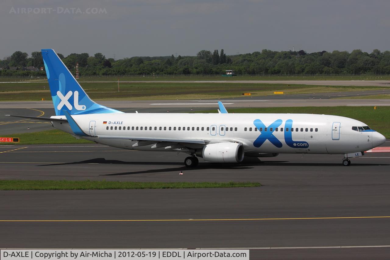 D-AXLE, 2007 Boeing 737-8Q8 C/N 30724, XL Airways Germany, Boeing 737-8Q8 (WL), CN: 30724/2286