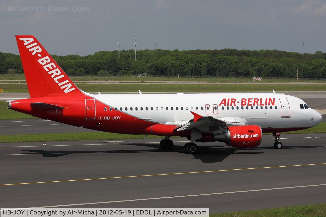 HB-JOY, 2007 Airbus A319-111 C/N 3245, Belair Airlines, Airbus A319-112, CN: 3245