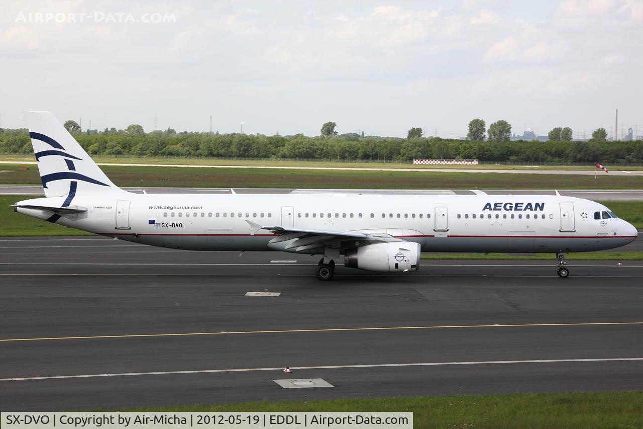 SX-DVO, 2008 Airbus A321-231 C/N 3462, Aegean Airlines, Airbus A321-231, CN: 3462, Name: Philoxenia