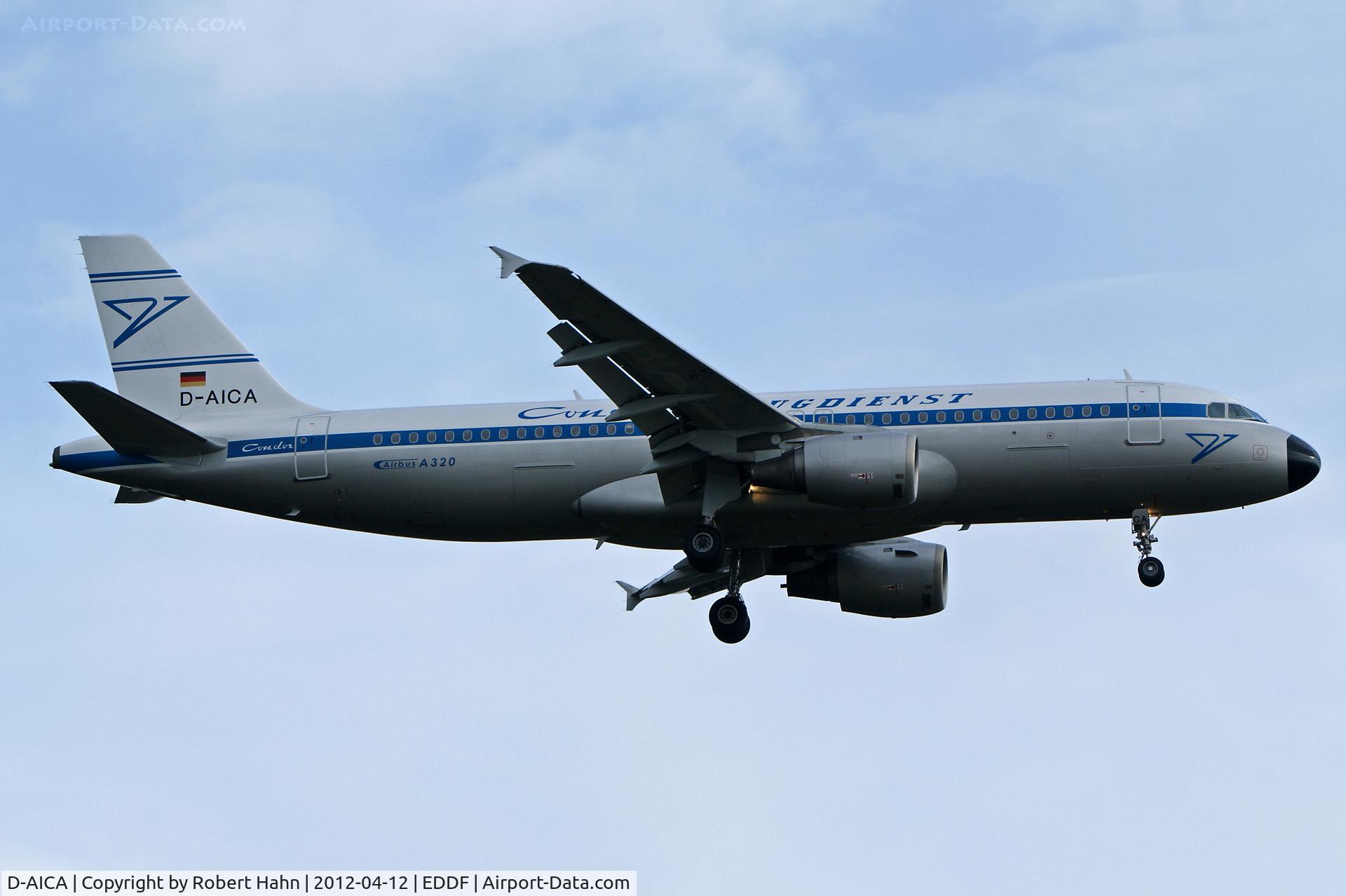 D-AICA, 1998 Airbus A320-212 C/N 774, Condor Retro on short final