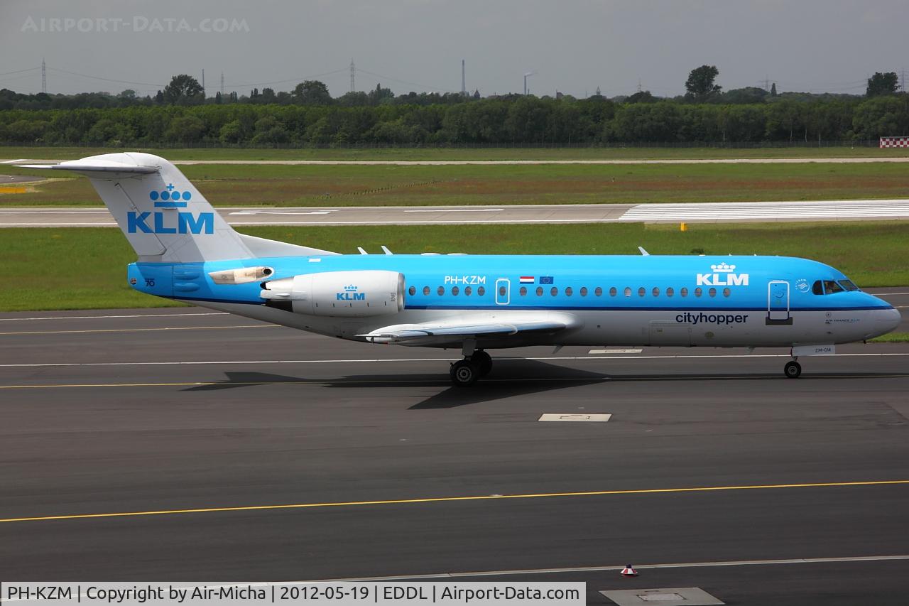 PH-KZM, 1995 Fokker 70 (F-28-0070) C/N 11561, KLM Cityhopper, Fokker F70, CN: 11561
