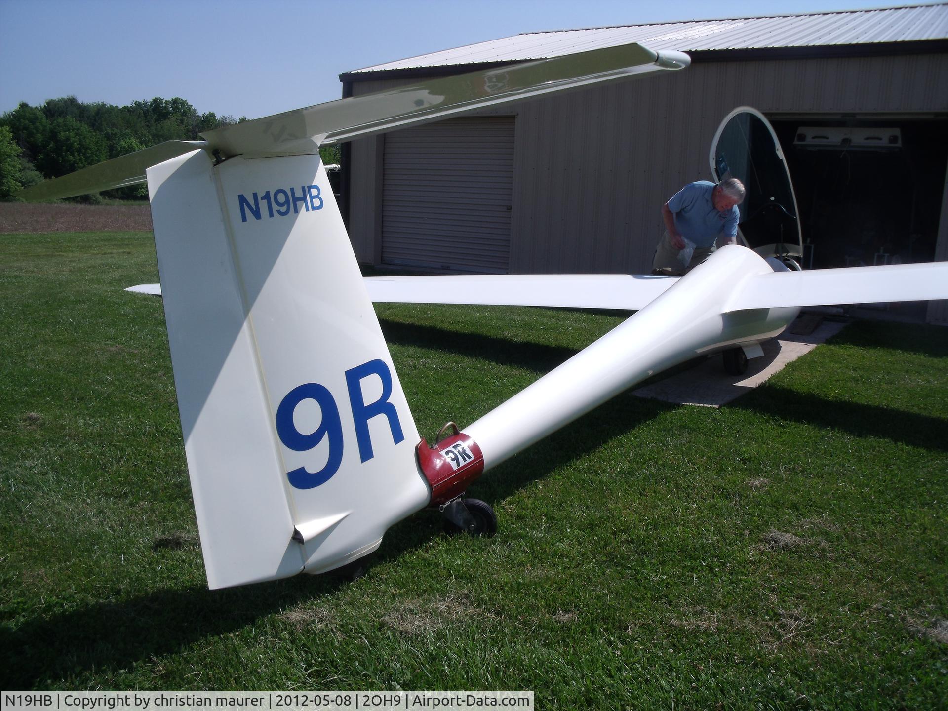 N19HB, 1977 Schleicher ASW-19 C/N 19123, a asw-19