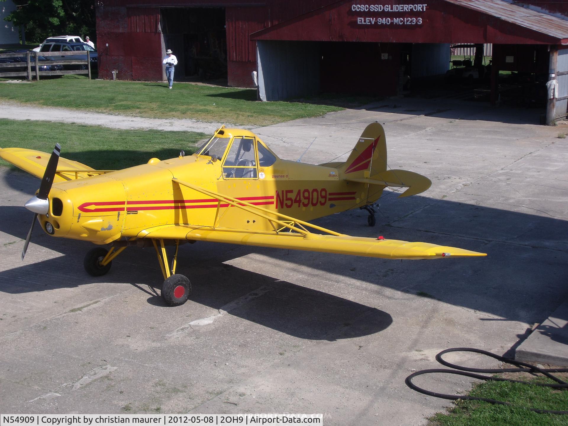 N54909, 1976 Piper PA-25-235 C/N 25-7656049, piper pawnee