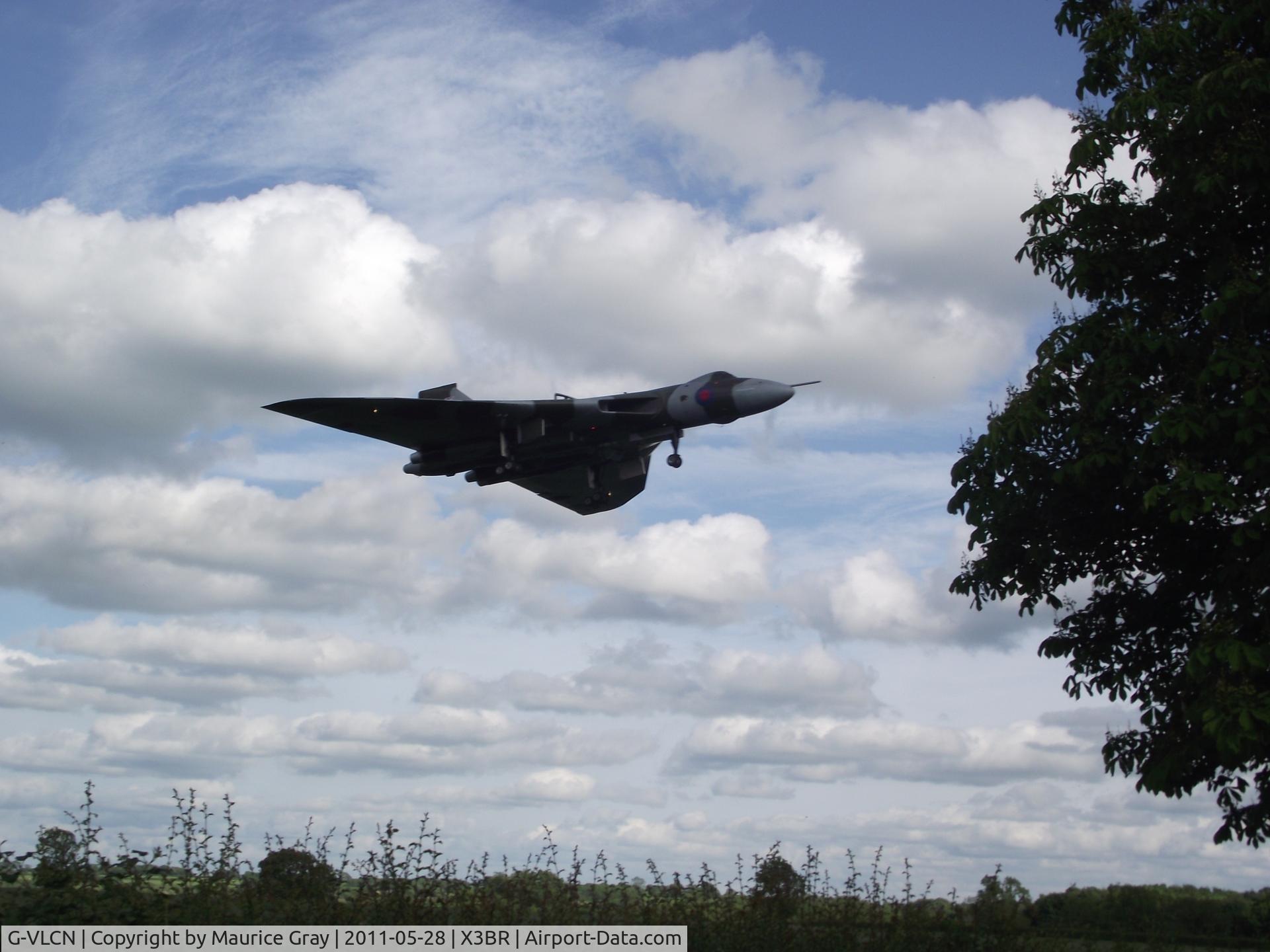 G-VLCN, 1960 Avro Vulcan B.2 C/N Set 12, Landing at Bruntingthorpe May 2011