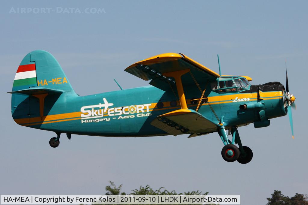 HA-MEA, 1979 PZL-Mielec An-2R C/N 1G186-07, Dunakeszi