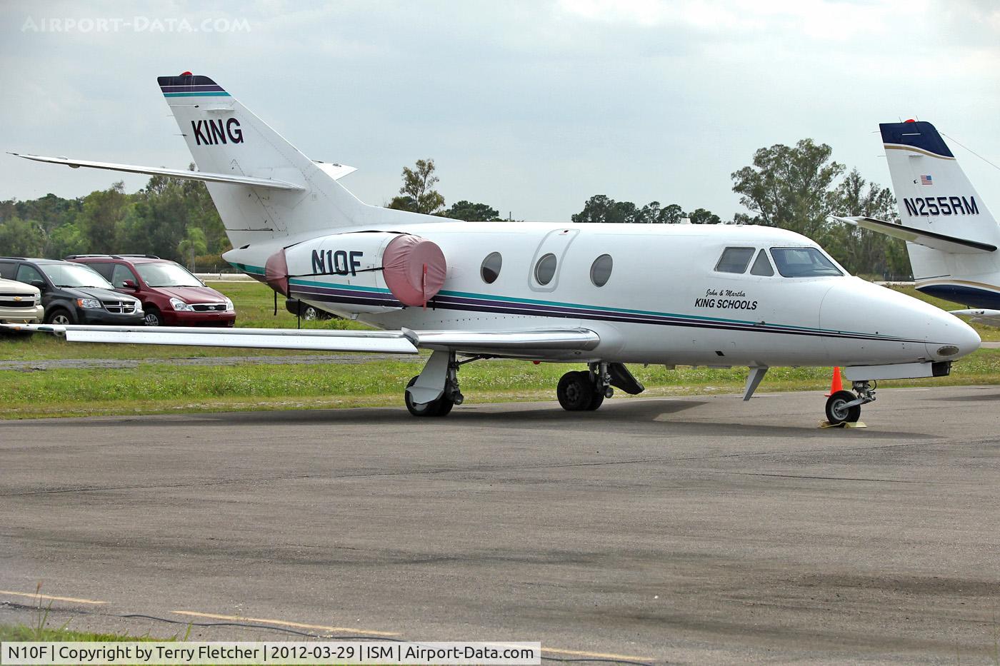 N10F, 1974 Dassault Falcon 10 C/N 12, At Kissimmee