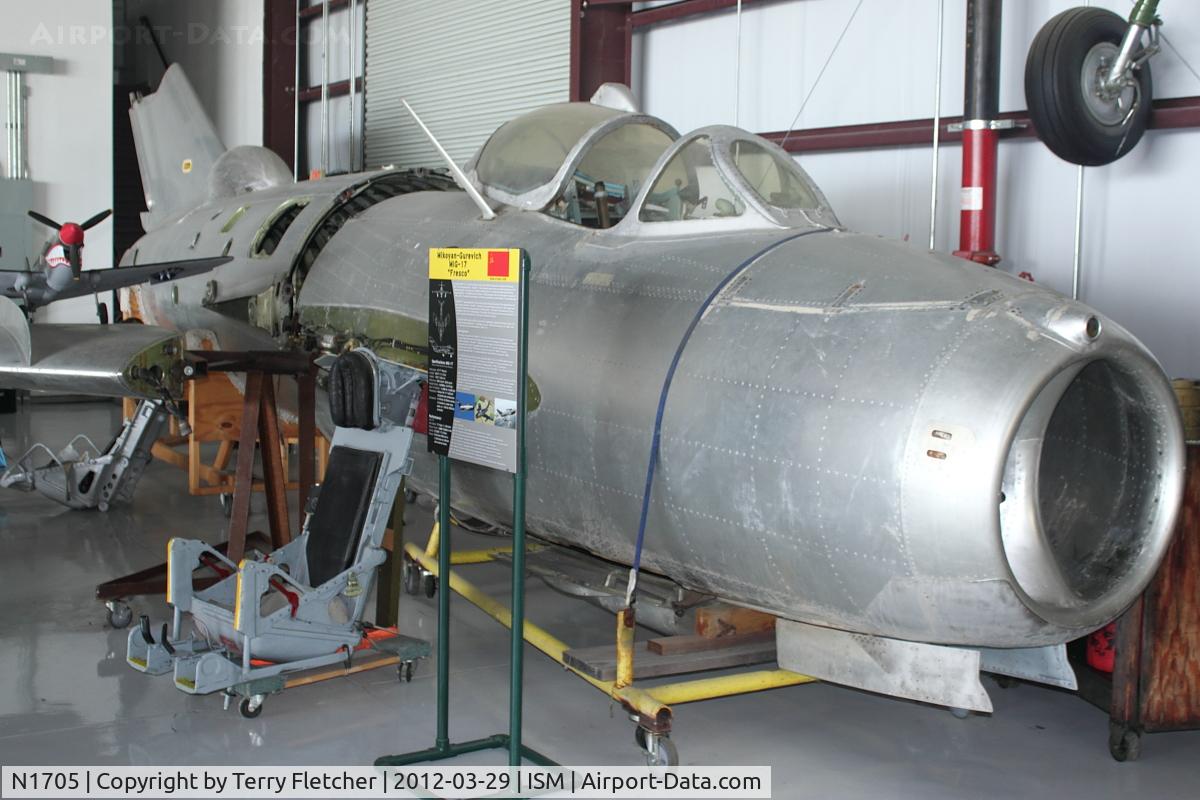 N1705, 1964 Shenyang F4 C/N 1C1705, At Kissimme Air Museum