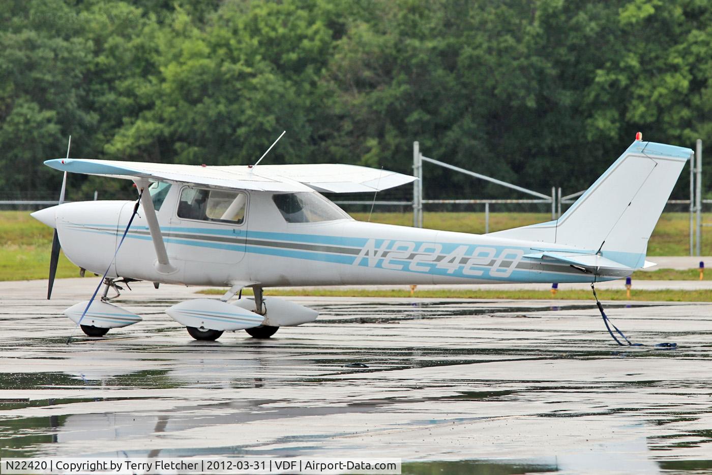 N22420, 1968 Cessna 150H C/N 15068268, At Tampa Executive