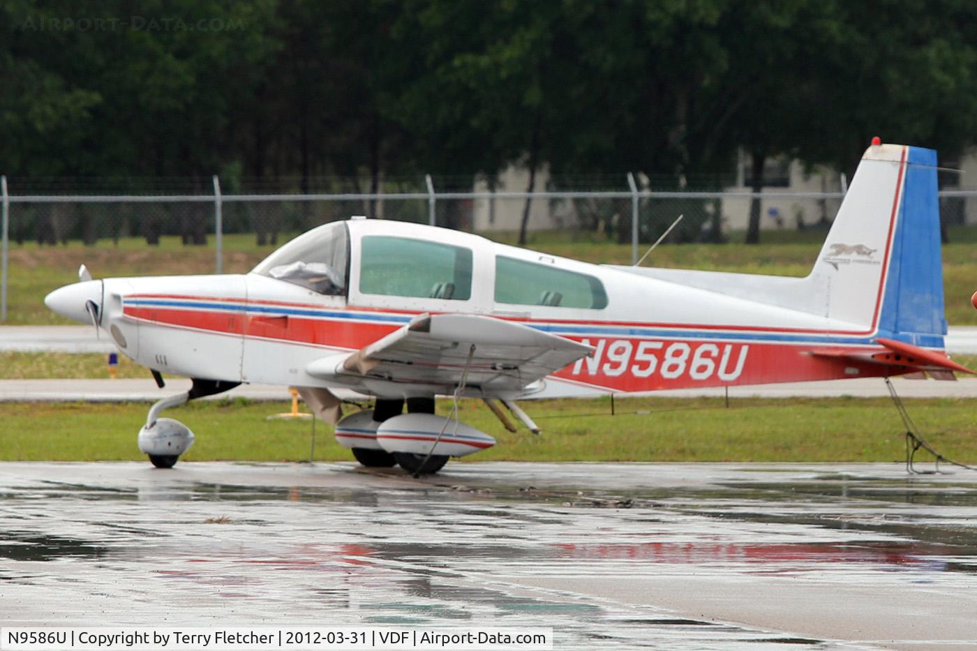 N9586U, 1975 Grumman American AA-5A Cheetah C/N AA5A-0086, At Tampa Executive