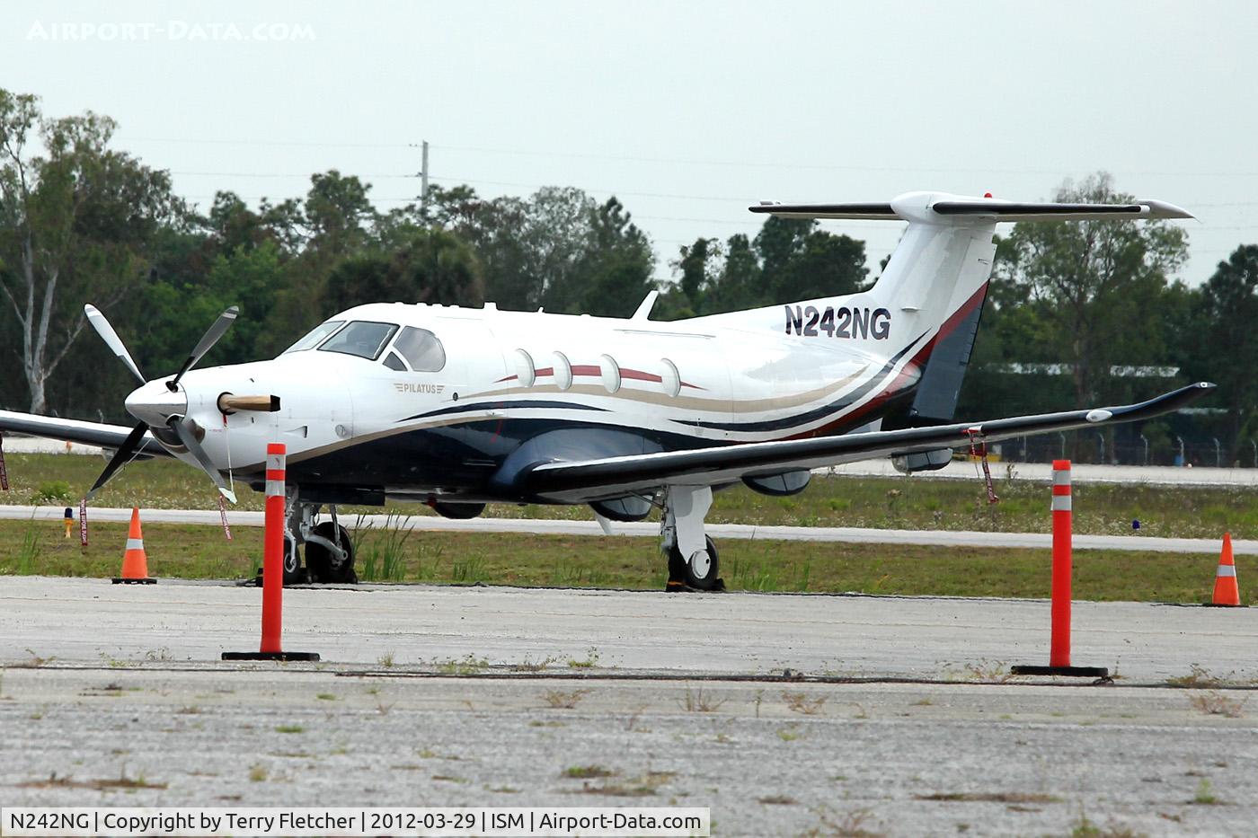 N242NG, 2010 Pilatus PC-12/47E C/N 1242, At Kissimmee Gateway