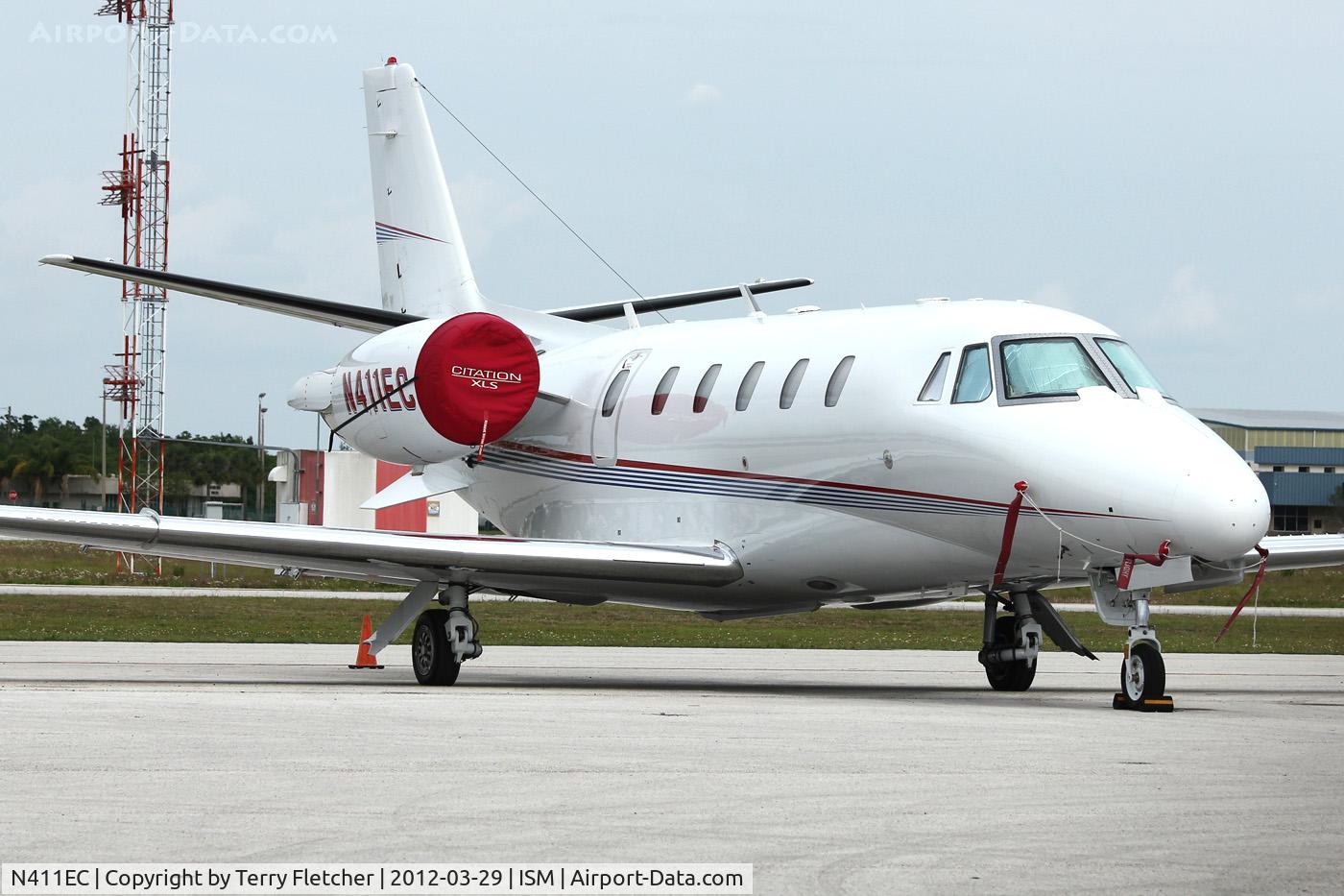 N411EC, 2007 Cessna 560XL C/N 560-5734, At Kissimmee Gateway