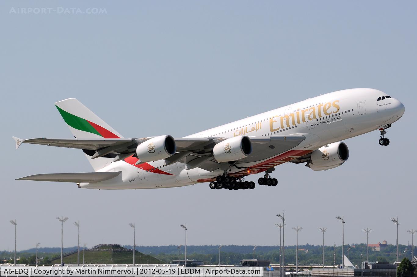 A6-EDQ, 2011 Airbus A380-861 C/N 080, Emirates
