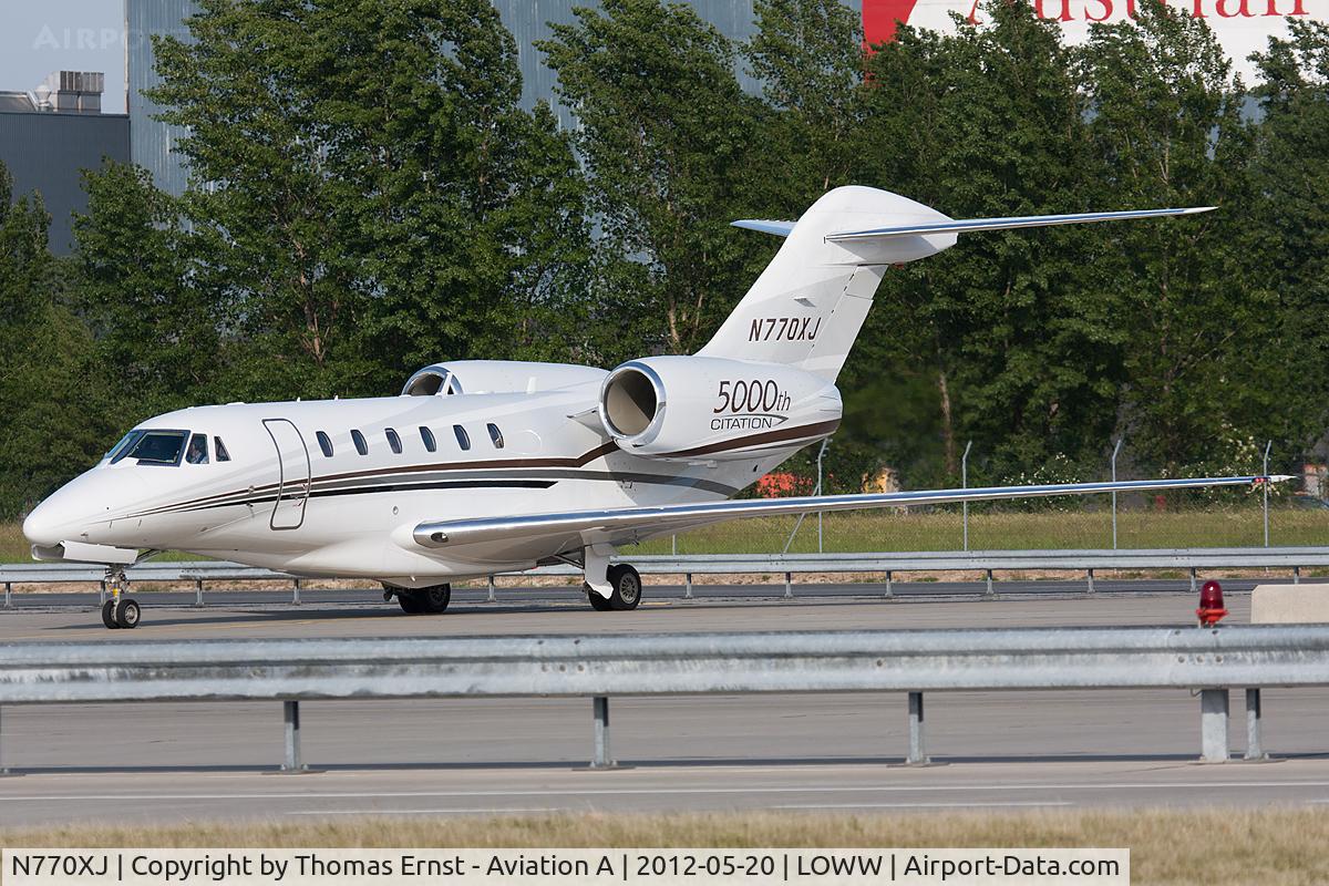 N770XJ, 2007 Cessna 750 Citation X C/N 750-0270, 5000th Citation