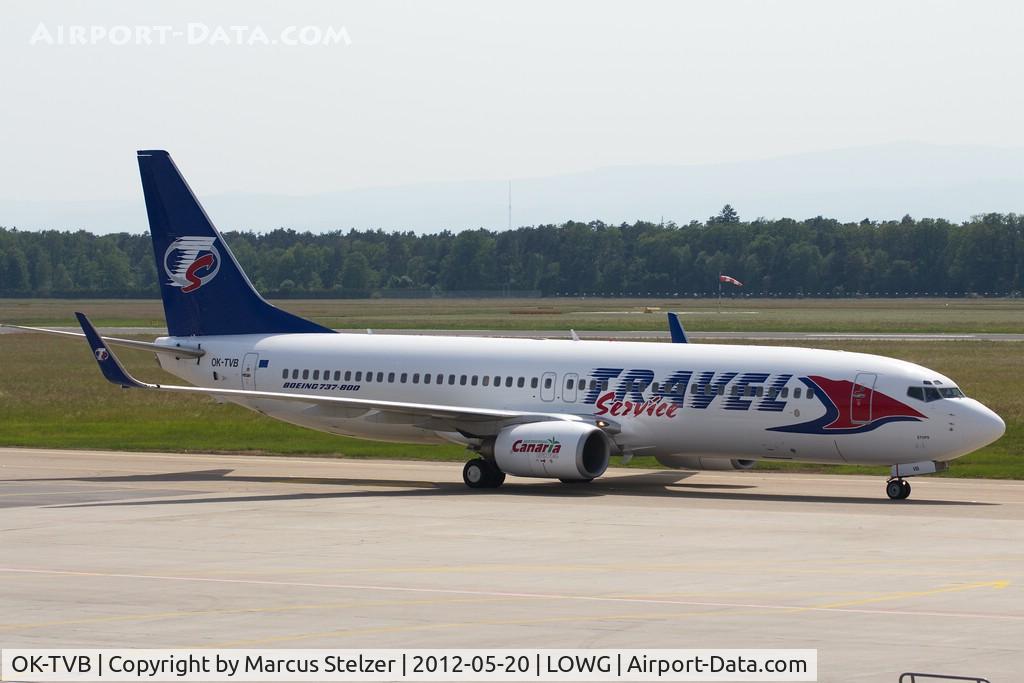 OK-TVB, 2001 Boeing 737-8CX C/N 32362, Travel Service