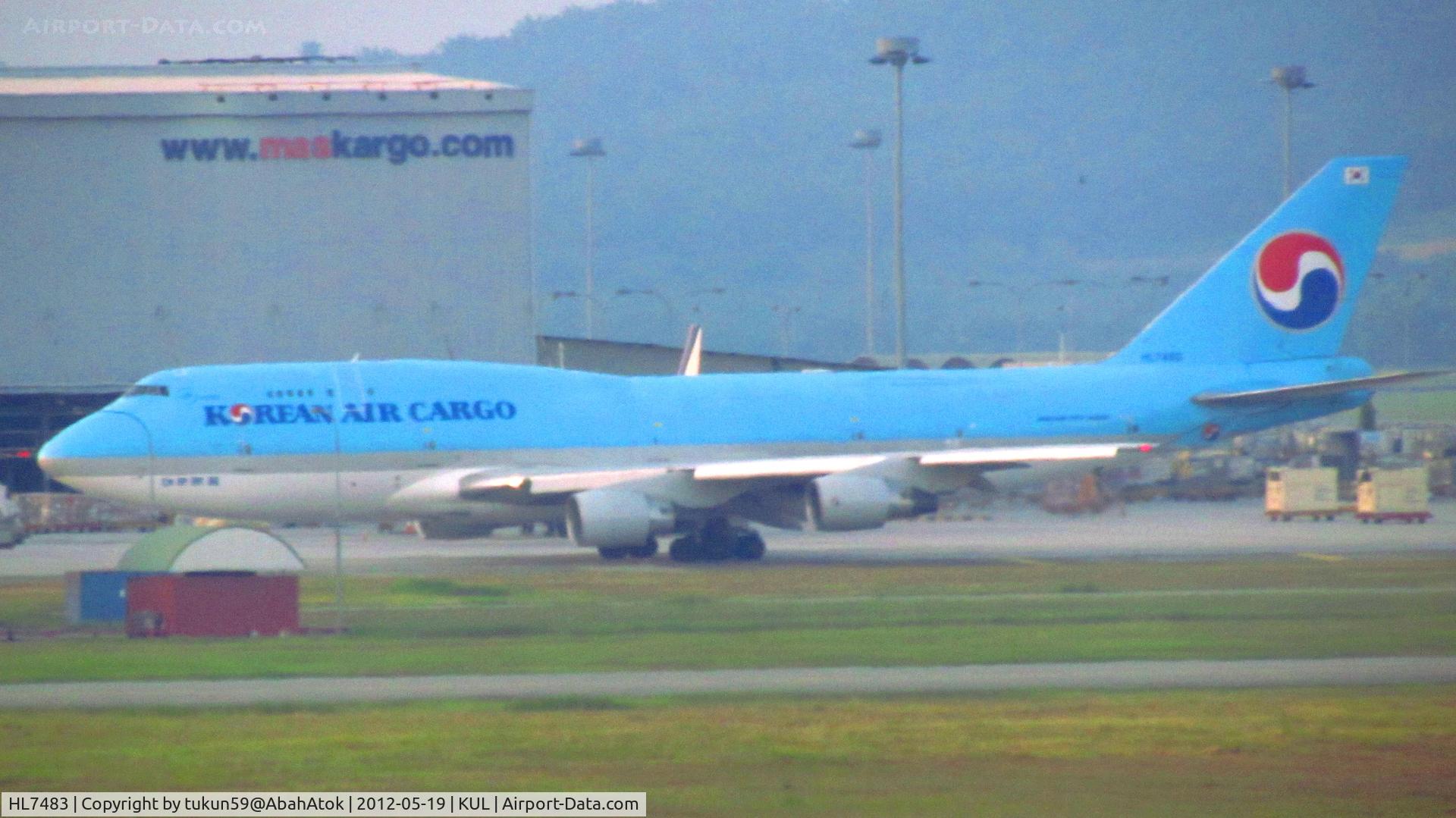 HL7483, 1991 Boeing 747-4B5 C/N 25275, Korean Air Cargo