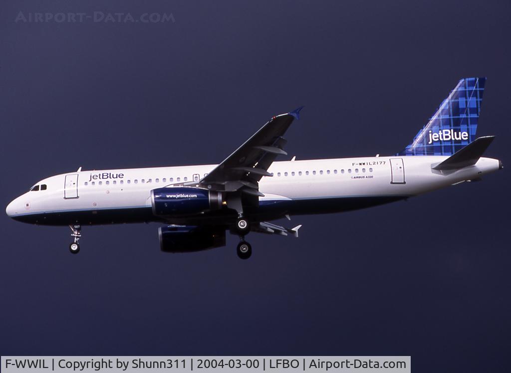 F-WWIL, 2004 Airbus A320-232 C/N 2177, C/n 2177 - To be N587JB