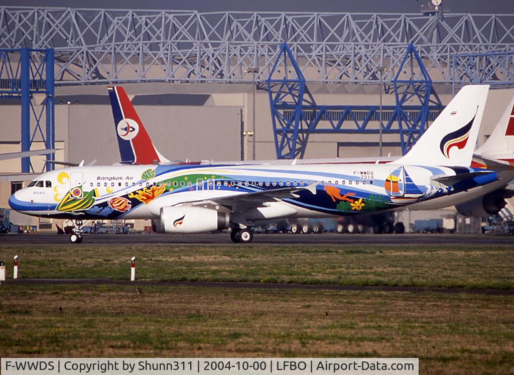 F-WWDS, 2004 Airbus A320-232 C/N 2310, C/n 2310 - To be HS-PGV