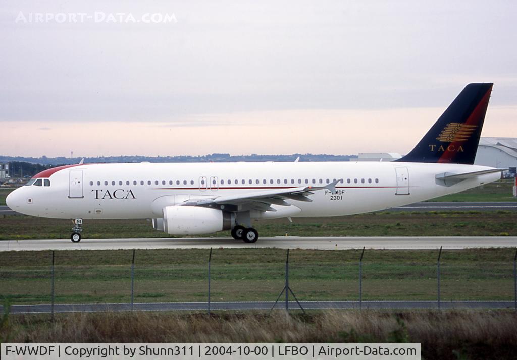 F-WWDF, 2004 Airbus A320-233 C/N 2301, C/n 2301 - To be N491TA