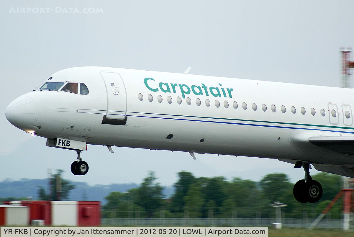 YR-FKB, 1991 Fokker 100 (F-28-0100) C/N 11369, YR-FKB Q LOWL