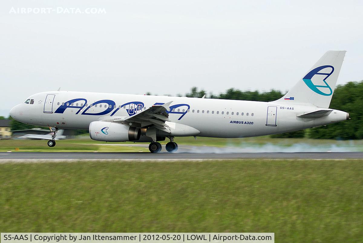 S5-AAS, 1993 Airbus A320-231 C/N 444, S5-AAS Q LOWL