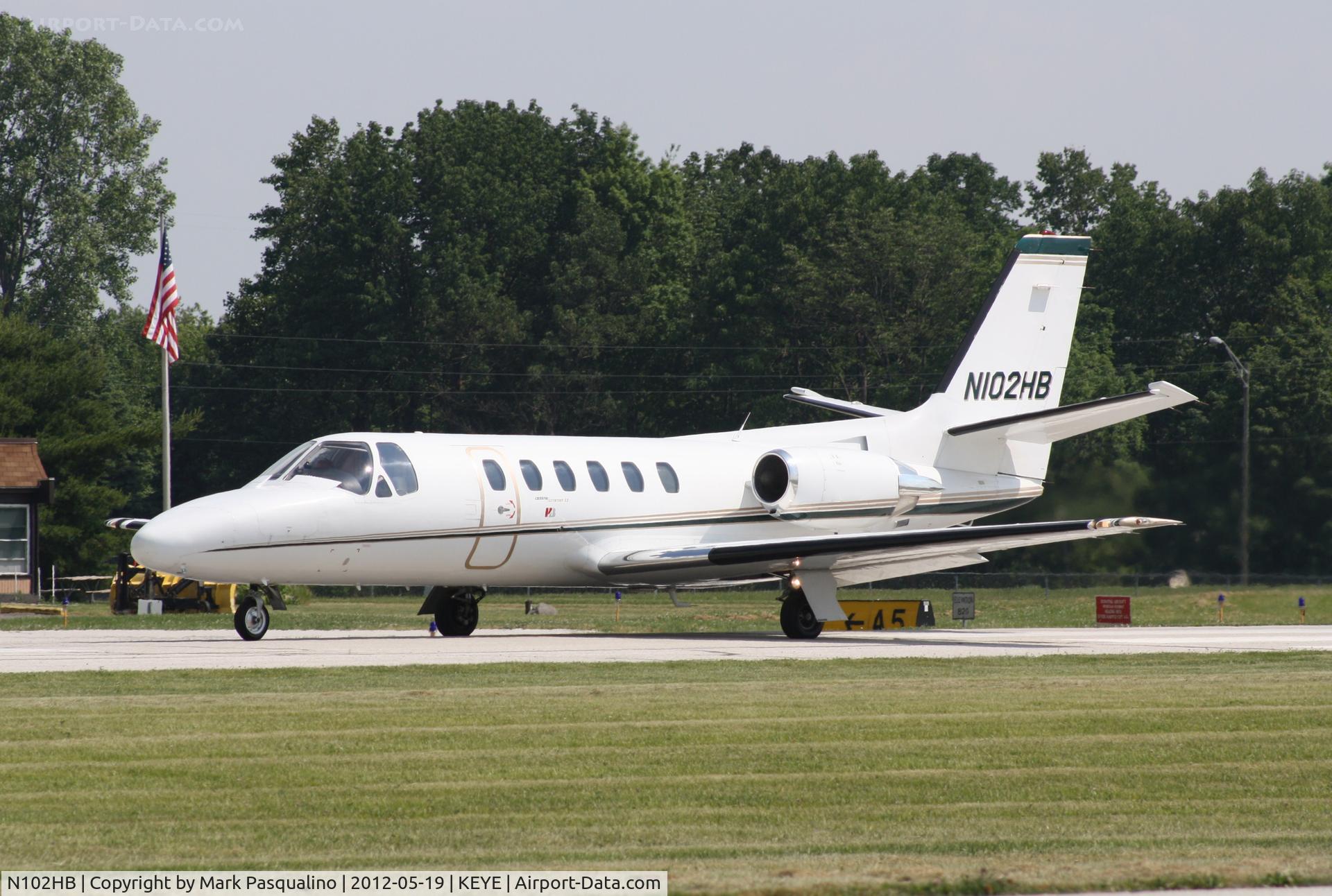 N102HB, 1982 Cessna 550 Citation II C/N 550-0409, Cessna 550