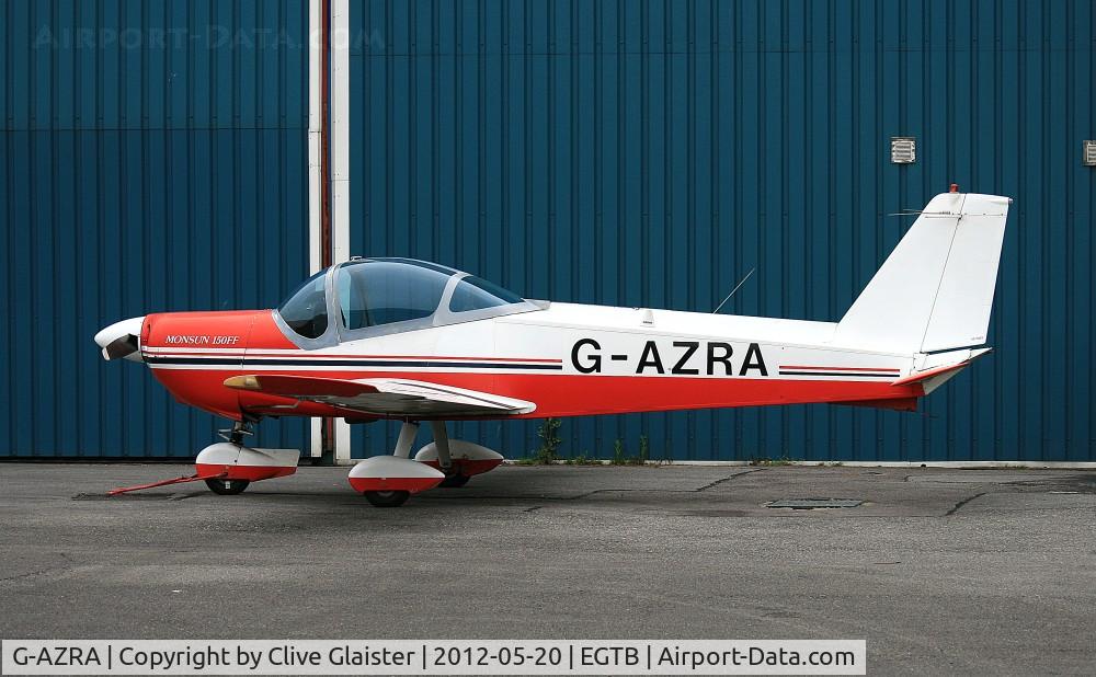 G-AZRA, 1972 Bolkow Bo-209 Monsun C/N 192, Originally owned to, Air Touring Services Ltd in March 1972 & currently owned with, Alpha Flying Ltd since March 1982. It was also owned to, The BBC Club in 1978