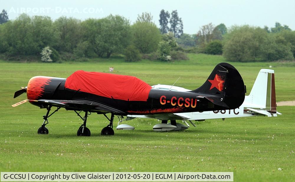 G-CCSU, 1988 Bacau Yak-52 C/N 888712, Ex: DOSAAF 69 yellow > LY-APO > G-CCSU