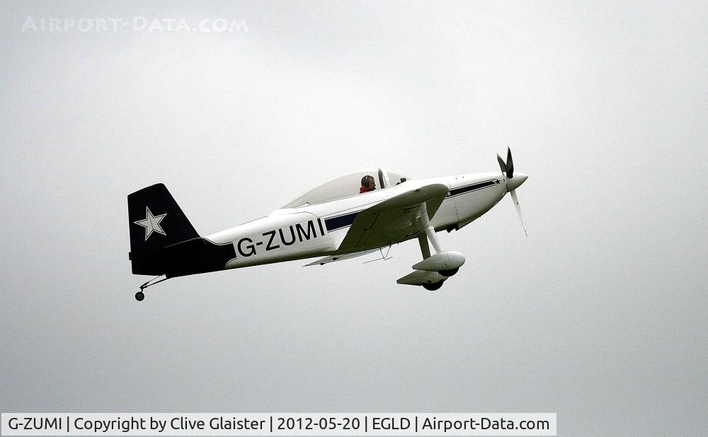 G-ZUMI, 2002 Vans RV-8 C/N PFA 303-13527, Departing Denham (EGLD) for White Waltham (EGLM)