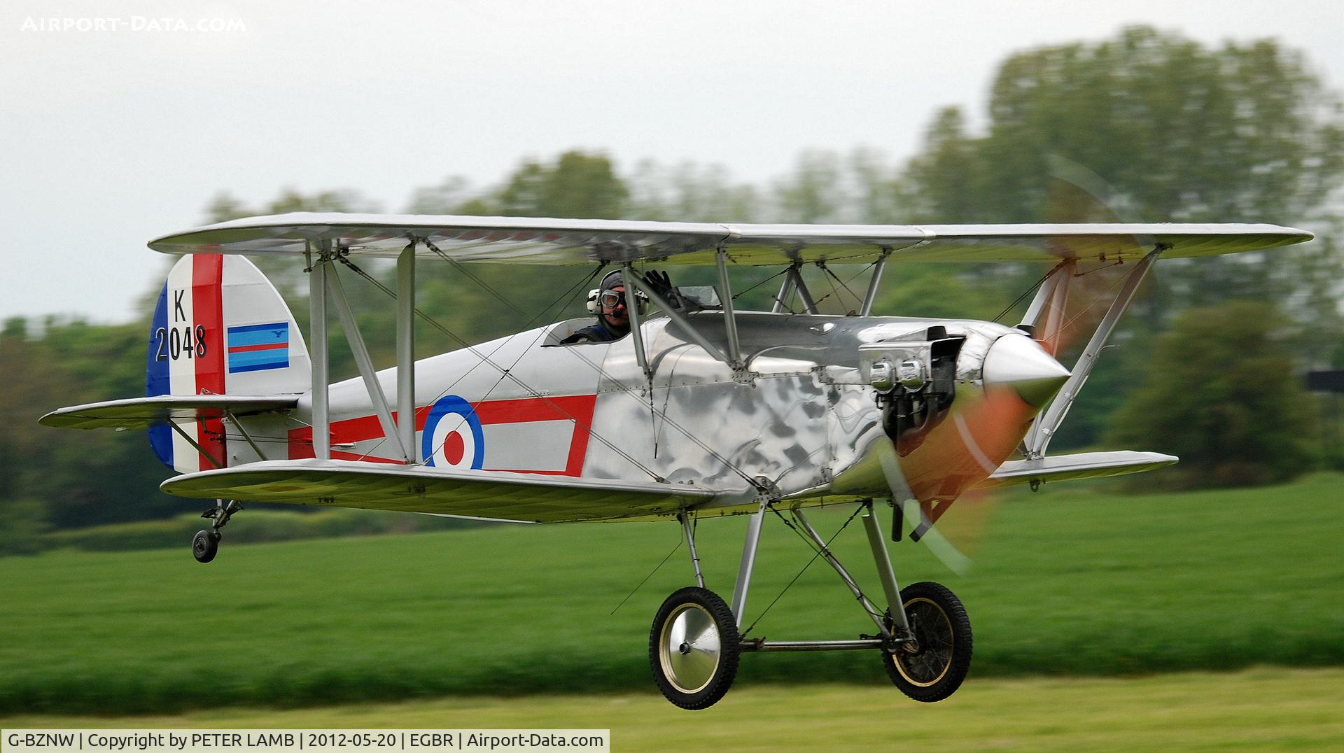 G-BZNW, 2003 Isaacs Fury II C/N PFA 011-13402, Photo taken at Breighton E.Yorks