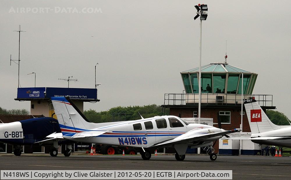 N418WS, 2000 Hawker Beechcraft Corp G58 Baron C/N TH-2254, Currently with, Millburn World Travel Services Two Inc Trustee, England