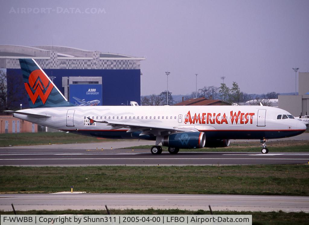 F-WWBB, 2005 Airbus A320-232 C/N 2422, C/n 2422 - To be N676AW